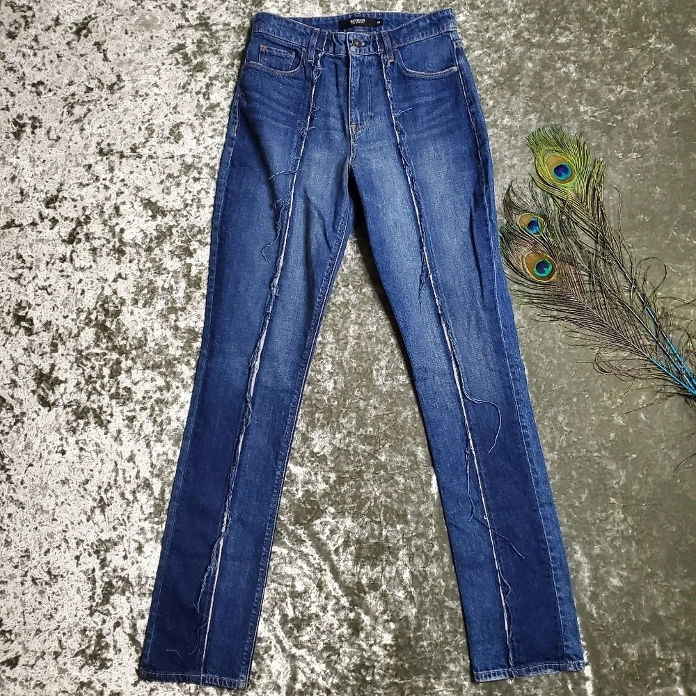 Hudson Holly Straight Distressed Jeans